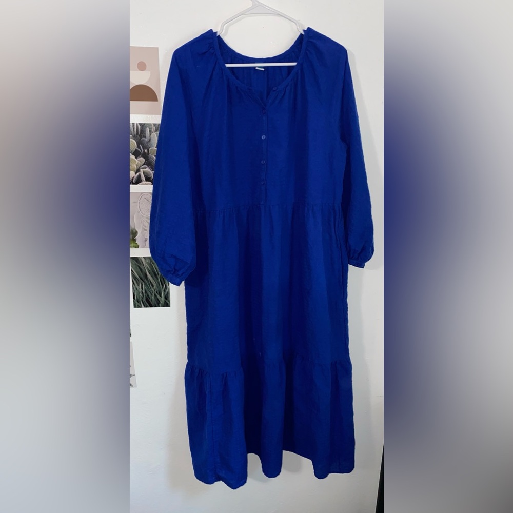 Old Navy Royal Blue Casual Dress
